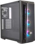 Cooler Master MasterBox MB520 ARGB - Tower - ATX esteso - pannello laterale finestrato (vetro temperato) - senza alimentazione (ATX) - nero - USB/Audio